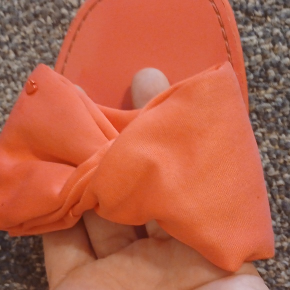 Kate Spade Pink Sandals with Bow Detail Size 7. 5 - Picture 5 of 5